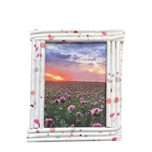 Handmade Spring Photo With Attached Frame